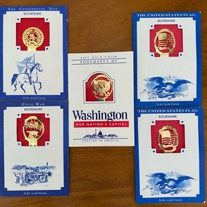 Vintage United States Bookmark Set